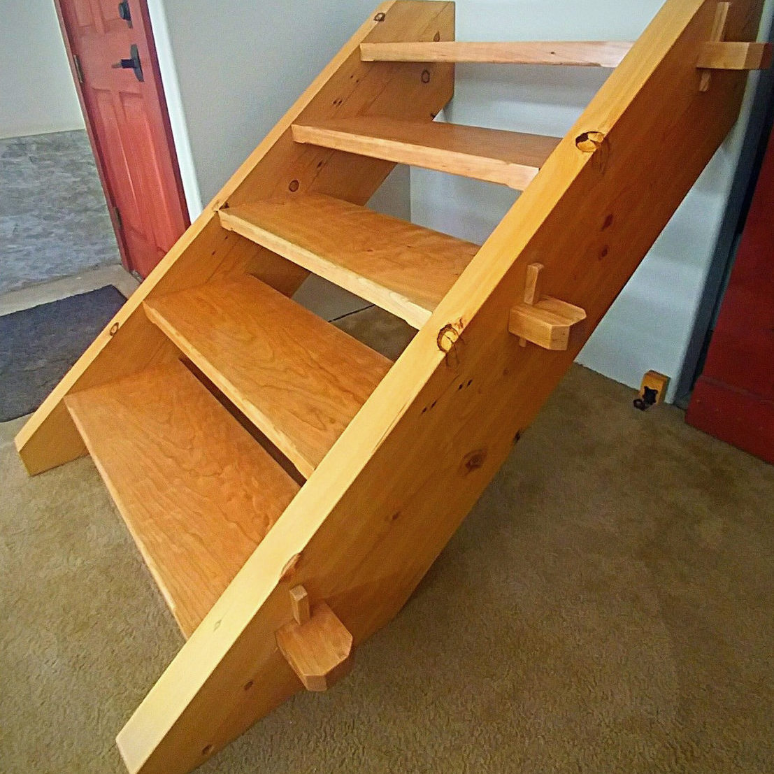 Custom finished stairs
