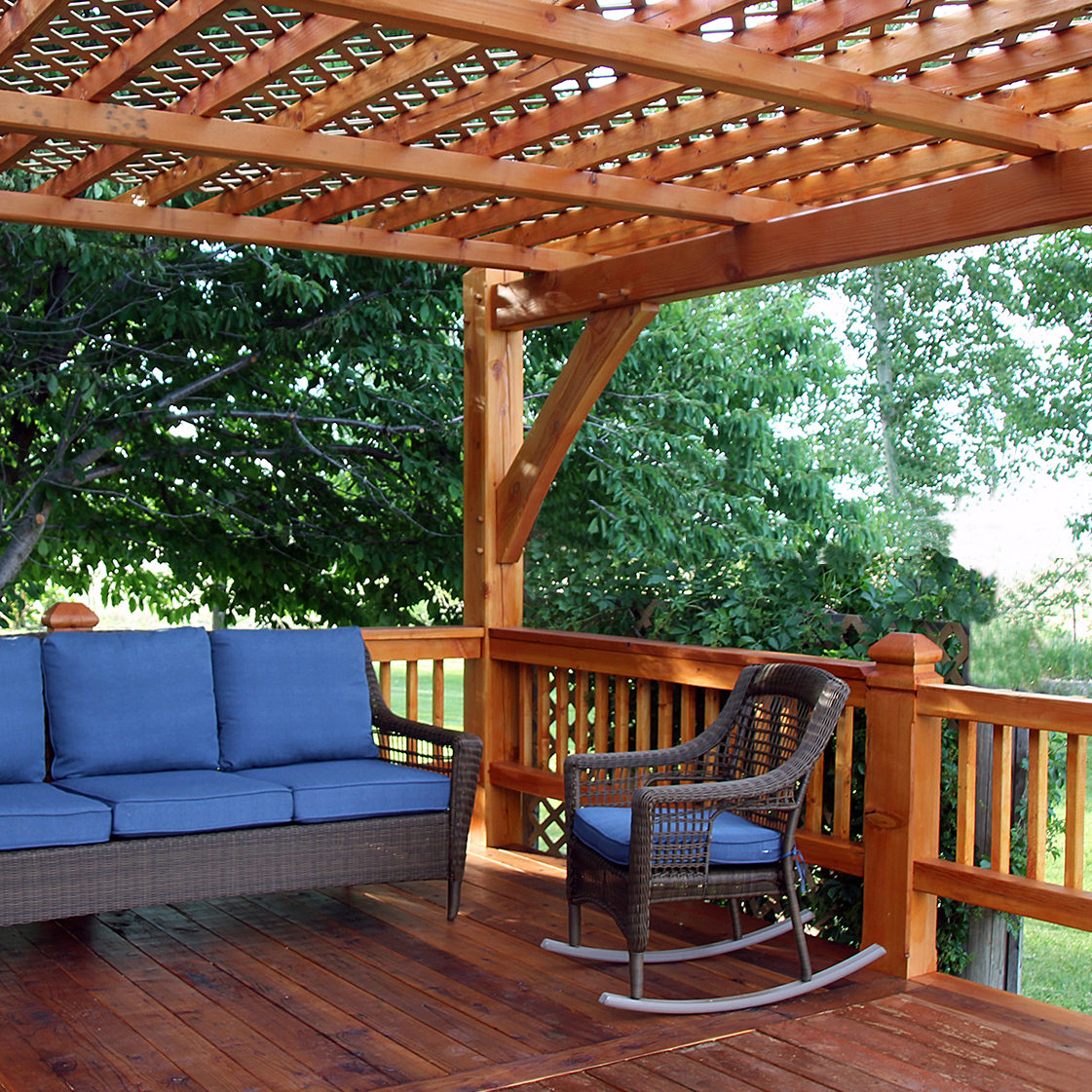 Stanek Timber Frame Deck