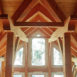 Mammoth Lakes Timber Frame ceiling view