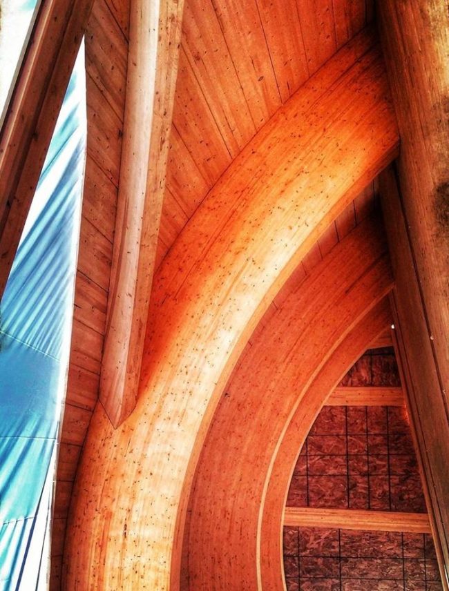 Detail of Maine Boathouse