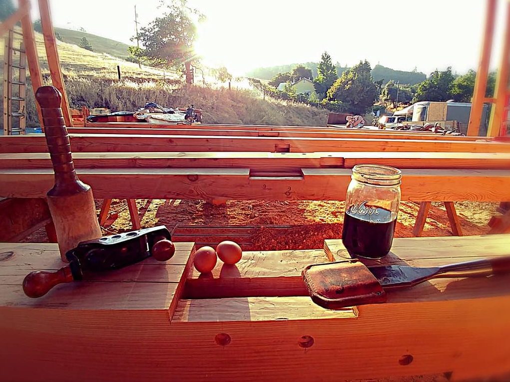 NoCal Barn Sunset Northern California barn at sunset