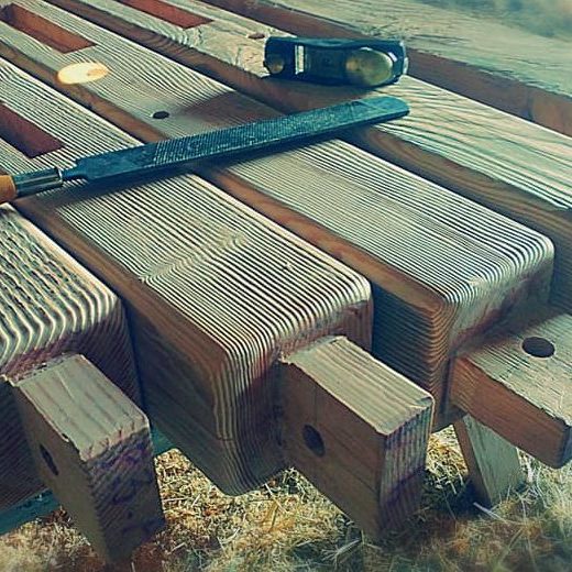 Petaluma, Timber Framing Joinery Detail