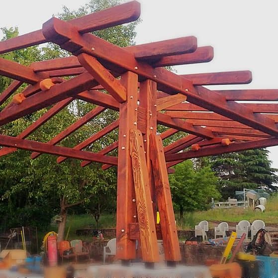 Petaluma TImber Frame Pavillion