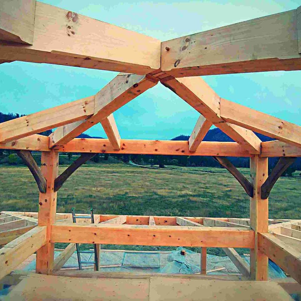 Lake Roosevelt Timber Frame