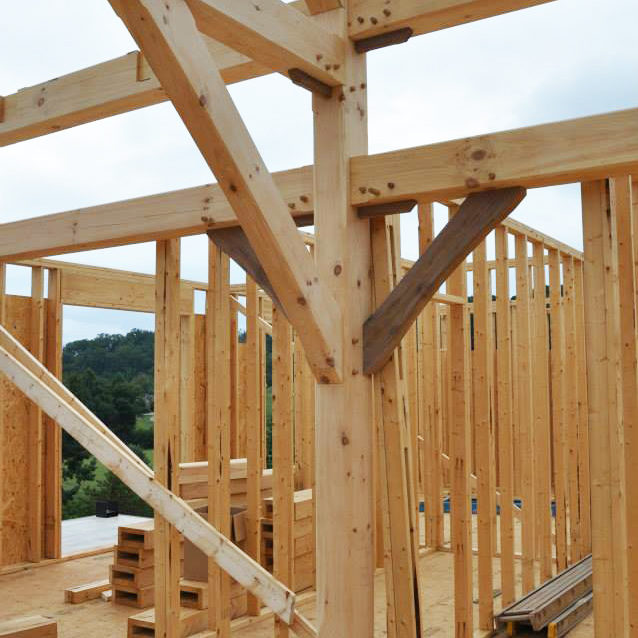 Georgia Timber Frame Framing